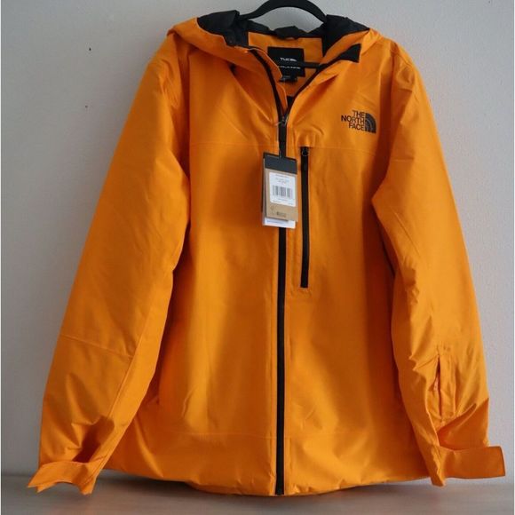 The North Face NF0A4QWW78M Men's Sz XL Cone Orange DryVent Descendit Jacket $270 - Picture 1 of 8